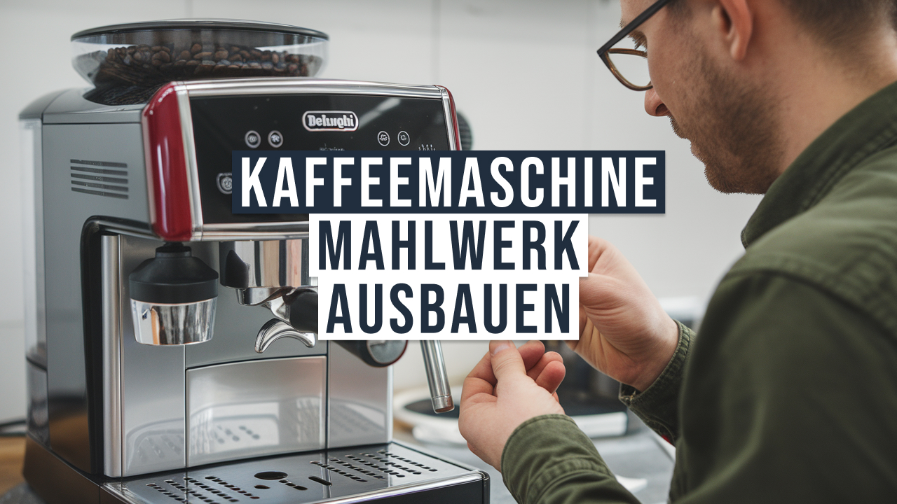 DeLonghi ECAM Mahlwerk - ausbauen - ersetzen - tauschen - einbauen